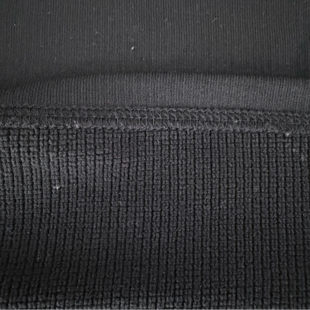 MEC Black Recycled Performance Turtleneck Base Layer Minimalist Outdoor s/p - Picture 6 of 12